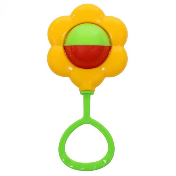 Дитяча іграшка брязкальце в ручку Ромашка 45584 Wader