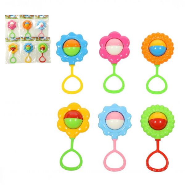 Дитяча іграшка брязкальце в ручку мікс №2 46772