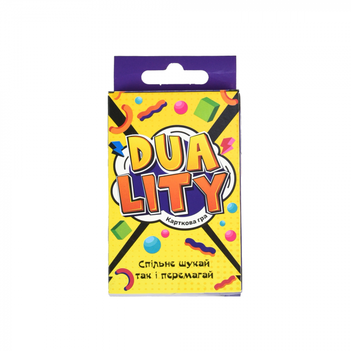 Карткова гра Strateg Duality логічна розважальна українською мовою (30392)