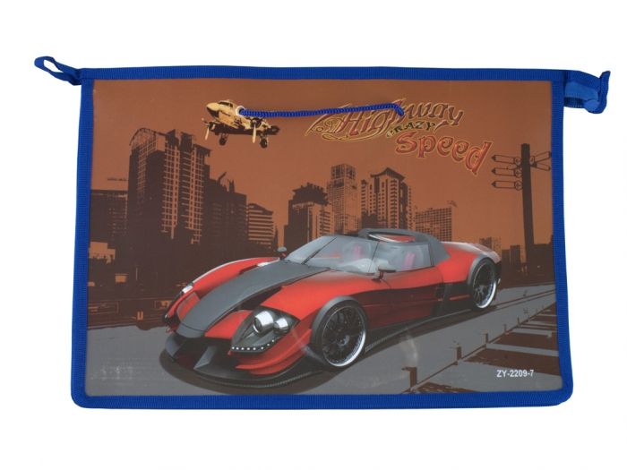Тека на блискавці з ручками дитяча 23*33см, ST00400