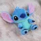 М'яка іграшка плюшева Стіч (Stitch) синій, 18 см