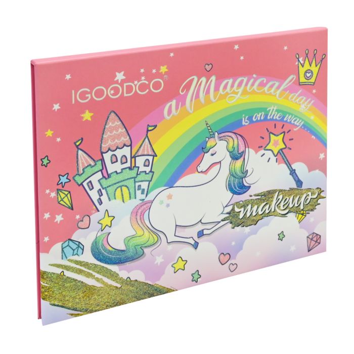 Дитяча декоративна косметика LK5065 палетка тіней, аксесуари коробка 16*12,5*1 см