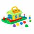 Дитяча іграшка розвиваюча логічний будиночок - сортер 48752 Polesie казковий будиночок на поляні у с