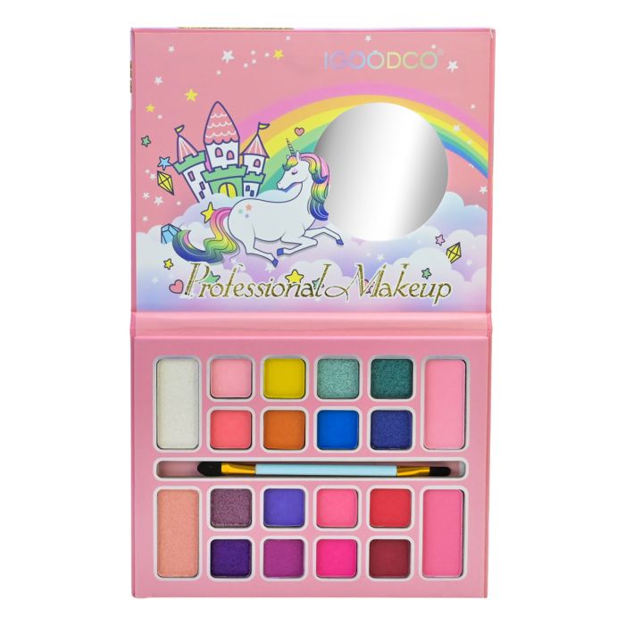 Дитяча декоративна косметика LK5065 палетка тіней, аксесуари коробка 16*12,5*1 см