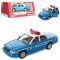 Дитяча іграшка поліцейський автомобіль Ford Crown Victoria Police (Blue) KT 5342 AW метало - пластиковий корпус, відчиняються двері