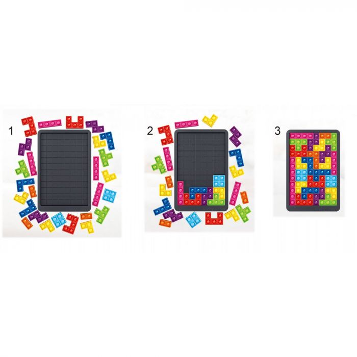 Дитяча іграшка головоломка антистрес настільна гра тетріс BB-01 BUILDING BLOCK GAME
