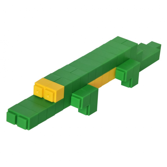 Дитяча іграшка конструктор брікс, сюжет зоо (тварини), 190 середніх деталей 40012 Тигрес