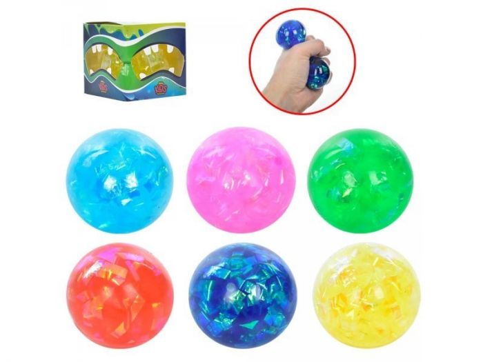 Дитяча іграшка антистрес сквіш (Squishy) м'ячик  BJ0021 6 кольорів