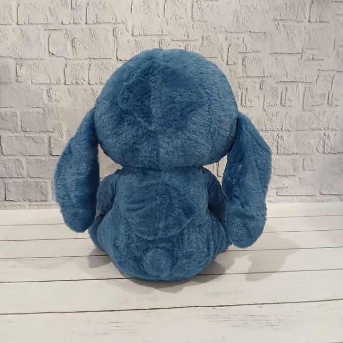 М'яка іграшка плюшева Стіч Ангел (Stitch) синій, 30 см (3745) відео в описі