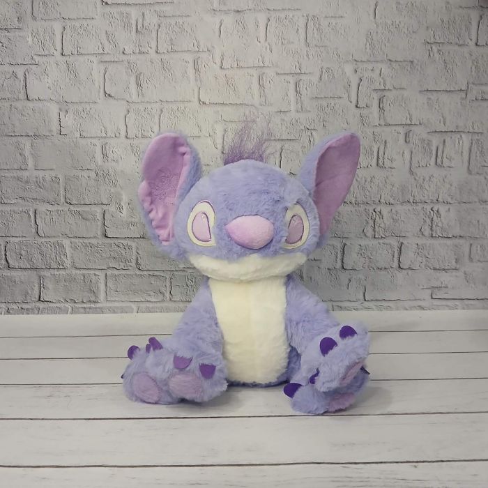 М'яка іграшка плюшева Стіч (Stitch) фіолетовий, 29 см (3749)