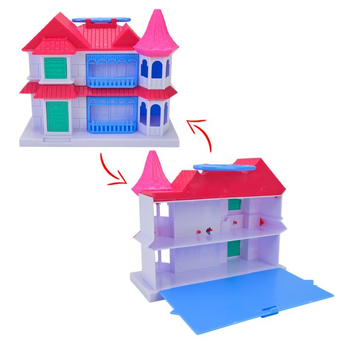 Дитяча іграшка будинок для тварин HY8788-10, аксесуари, в пакеті 29*8*33 см