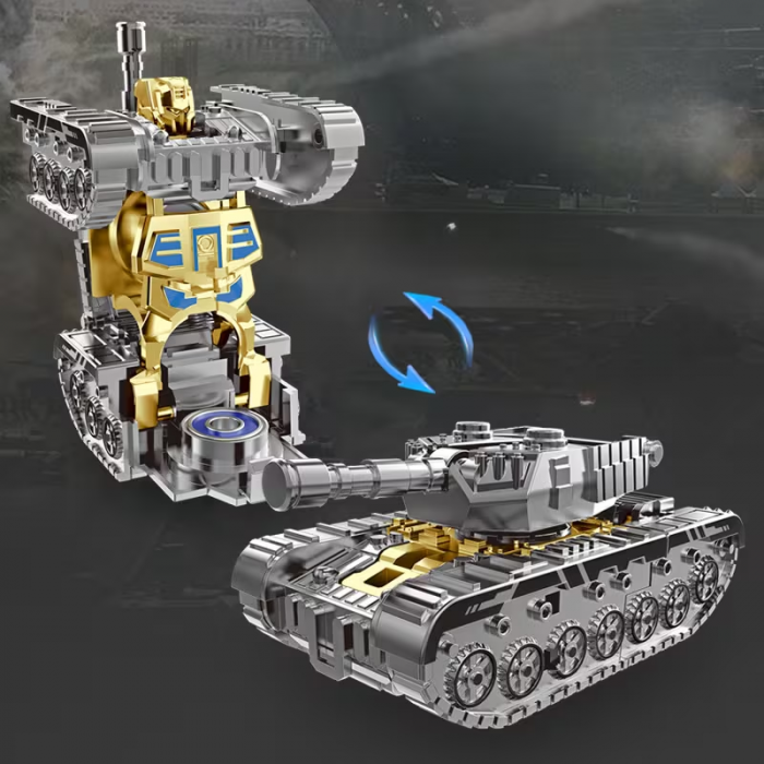 Дитяча іграшка гіроскоп спінер антистрес трансформер (4509) танк