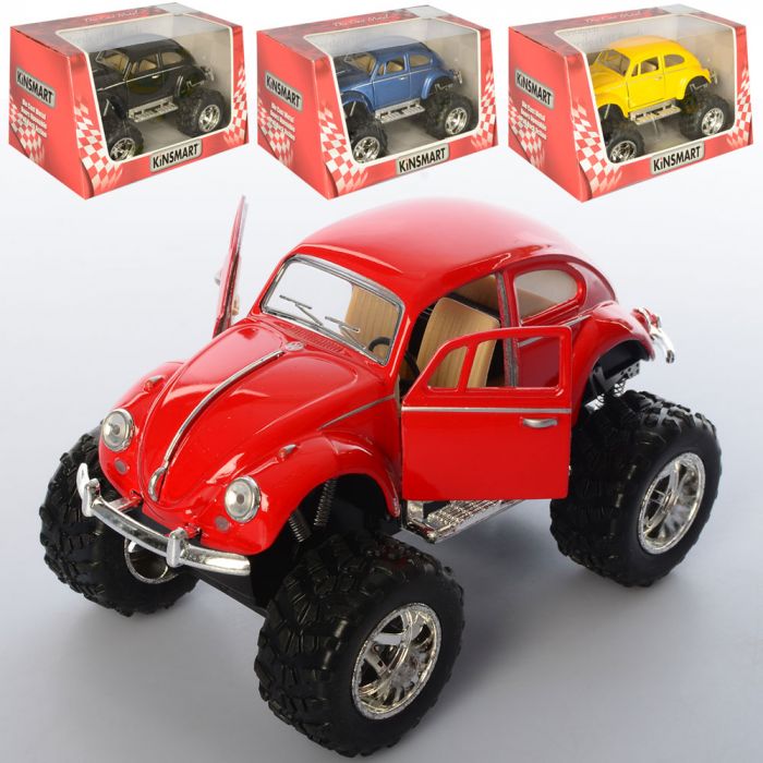 Дитяча іграшка автомобіль VOLKSWAGEN CLASSICAL BEETLE Kinsmart KT 5057 WB метало - пластиковий корпус