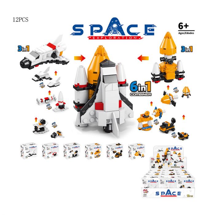 Дитяча іграшка конструктор Space 10004 мікс видів