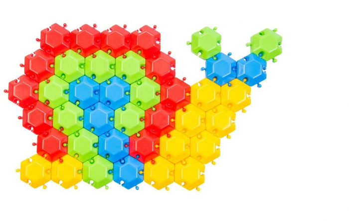 Дитяча іграшка для малюка мозаїка-пазли фантазія, 60 елементів (39124) Тигрес