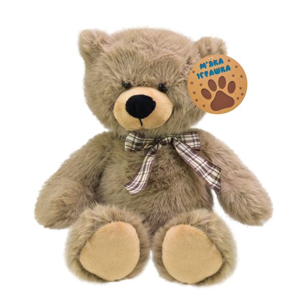 М'яка іграшка плюшевий ведмедик (ведмежа) 36,8 см (2636) коричневий 