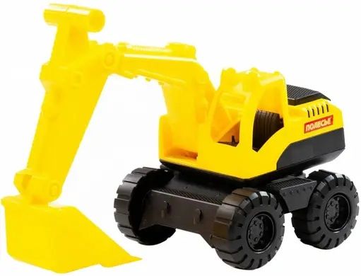 Дитяча іграшка машинка екскаватор будівельна техніка POL 85399 відео в описі