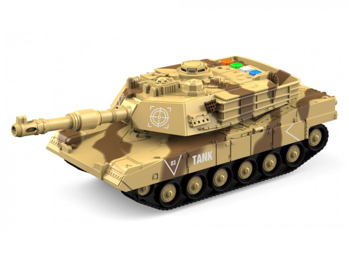 Дитяча іграшка танк (серія армія, військова техніка) WY410B WENYI світлові та звукові ефекти, фрикційний механізм ( відео в описі)