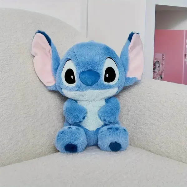 М'яка іграшка плюшева Стіч (Stitch) блакитний, 30 см (3678)