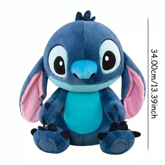 М'яка іграшка плюшева Стіч (Stitch) синій, 34 см
