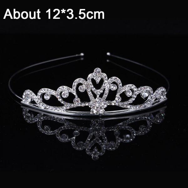Дитяча іграшка діадема (тіара) корона A-15 tiara колір срібро , матеріал метал