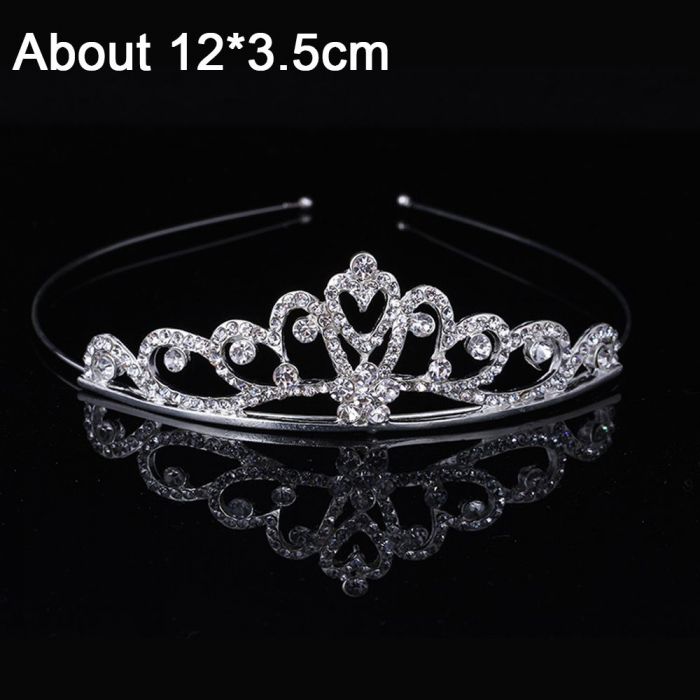 Дитяча іграшка діадема (тіара) корона A-15 tiara колір срібро , матеріал метал