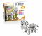 Дитяча іграшка об'ємний м'який 3d конструктор зебра 81 дет. SEN YAN TOYS™ SY1006