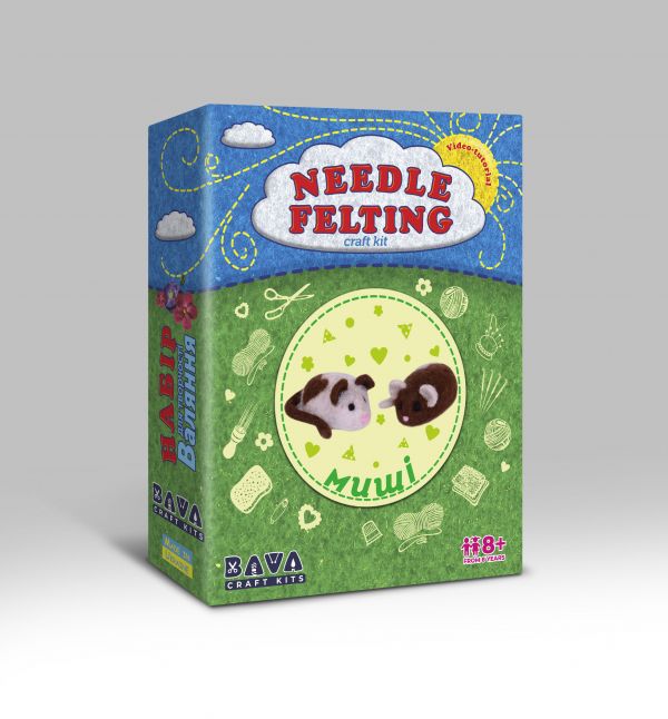 Набір для творчості валяння миші ВАЛ-009 ТМ Умняшка