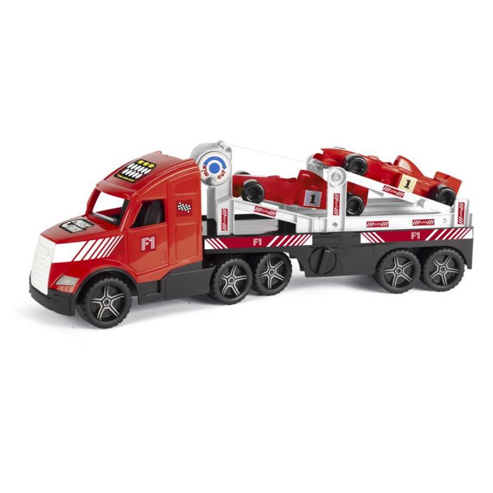Дитяча іграшка машинка трейлер Magic Truck (36241) Wader великий розмір 79 см
