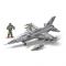 Дитяча іграшка конструктор KB 1148 військовий літак F16 & Storm Shadow фігурка 777 деталей
