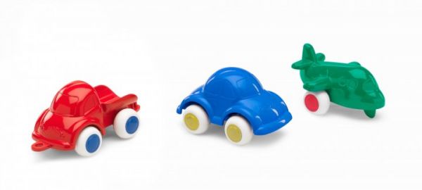 Дитяча іграшка машинка 7 см Viking Toys 1020 витримує навантаження до 100 кг (відео в описі)