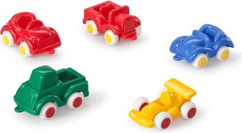 Дитяча іграшка машинка 7 см 5 видів 1111, відео в описі Viking Toys витримує навантаження до 100 кг