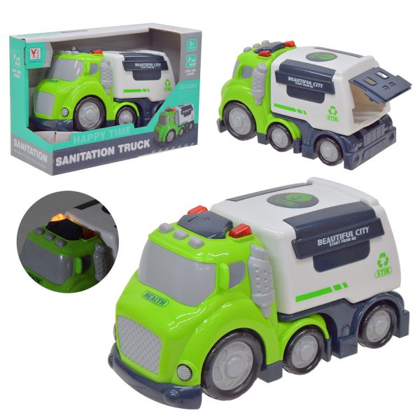 Дитяча іграшка машинка мусоровіз 98-316A світло звук