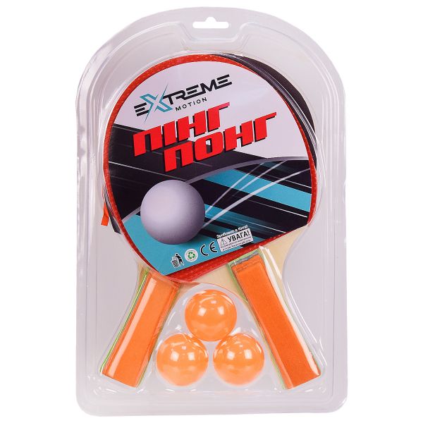 Теніс настільний TT2107 Extreme Motion набір 2 ракетки