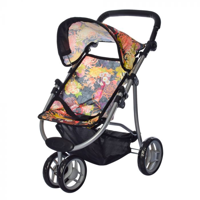 Уцінка! Дитяча іграшка візок коляска для ляльки пупса MELOGO 9671, металева