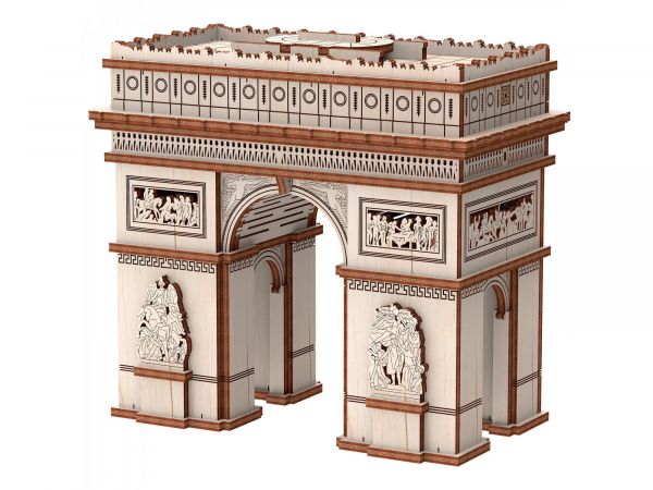 Дитяча іграшка Тріумфальна арка 10408 MR.PLAYWOOD механічна дерев'яна 3D-модель