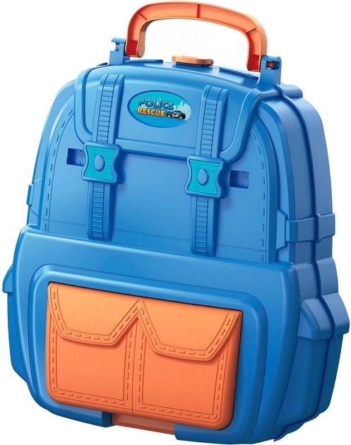 Дитяча іграшка поліцейська дільниця парковка Police (гараж, паркінг)  678-611A Youjiaxin у валізі