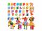 Дитяча іграшка трансформер літера ( N, U , T, P ) ціна за 1 шт (2911 XINTAIYUAN TOYS)