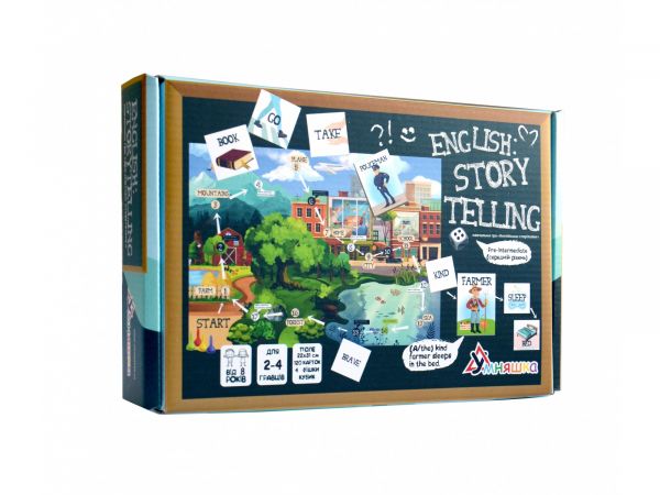 Гра навчальна настільна 2101 English storytelling (Інгліш сторітелінг)