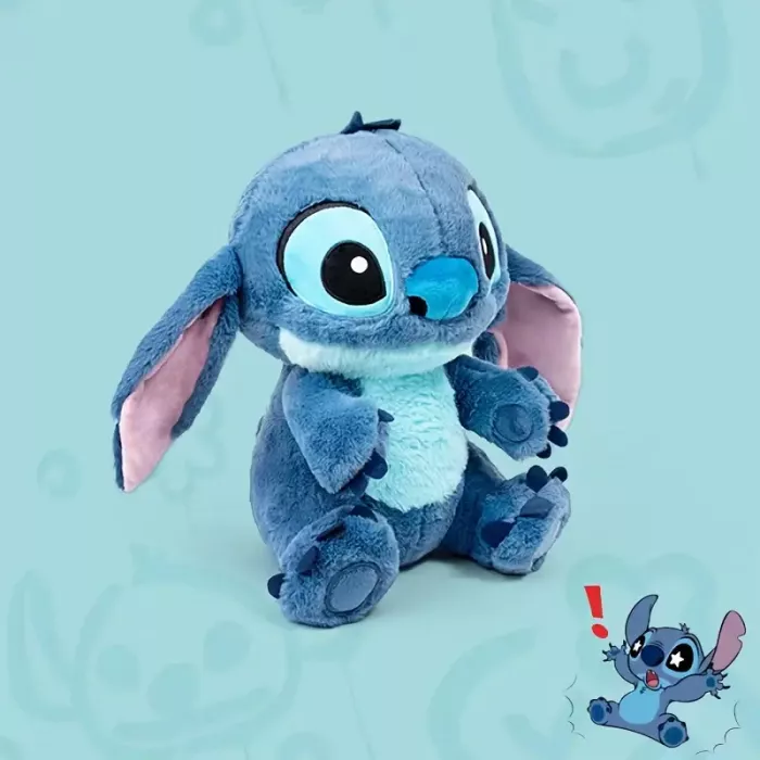 М'яка іграшка плюшева Стіч (Stitch) синій, 35 см (48184)