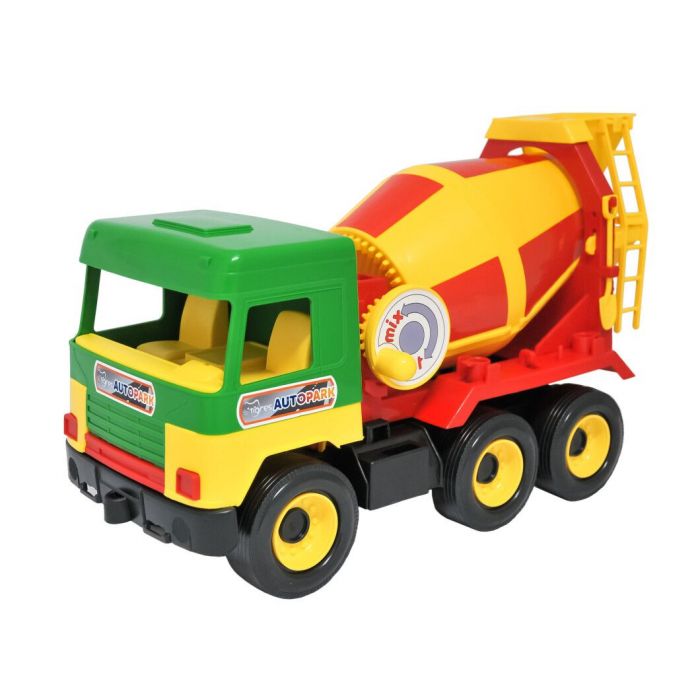 Дитяча іграшка машинка бетонозмішувач Middle truck 39223 Тигрес ( відео в описі)