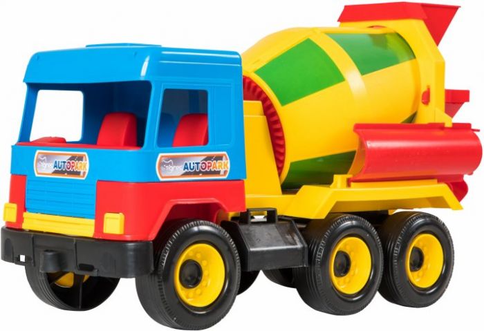 Дитяча іграшка машинка бетонозмішувач Middle truck 39223 Тигрес ( відео в описі)
