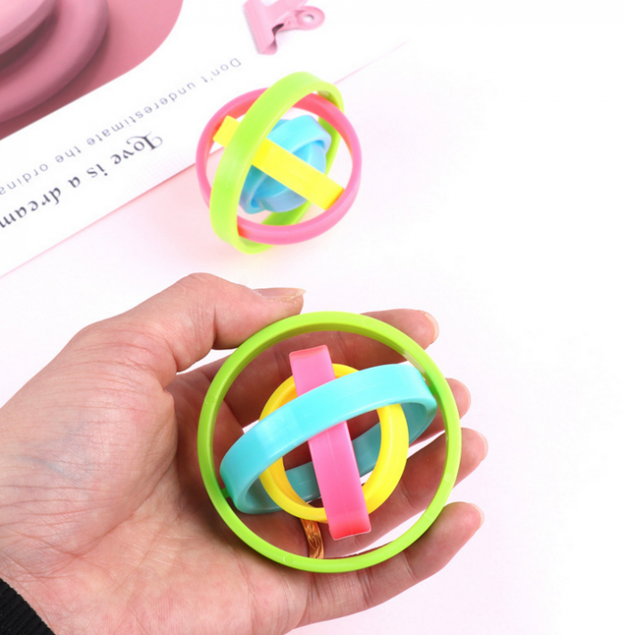 Дитяча іграшка головоломка та анстистрес Finger Gyro орбітальні кільця Spinner 6.5*6.5см, w-000353