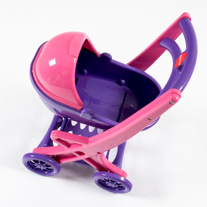 Дитяча іграшка візок коляска для ляльки з люлькою Active Baby артикул 0121/02