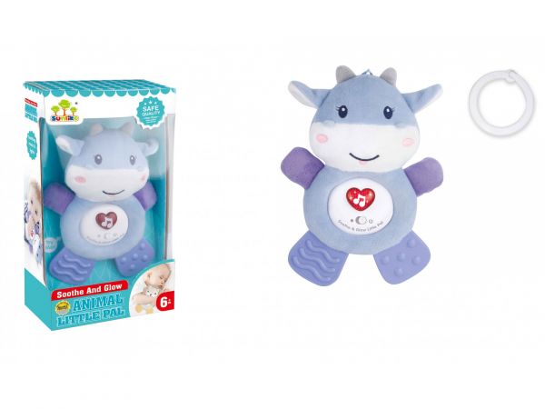 М'яка іграшка коровка зі світлом і звуком SL88005 SUNLIKE®