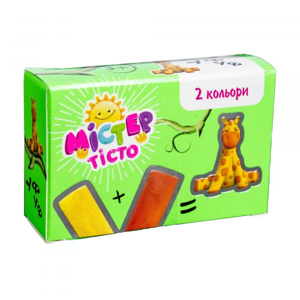 Дитяча іграшка набір для творчості 71730 ліплення містер тісто жирафа
