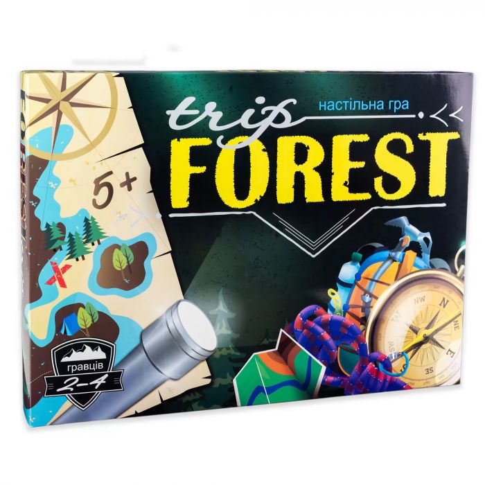 Гра настільна (Вік 5+) Trip Forest  бродилка українською мовою Strateg 30553