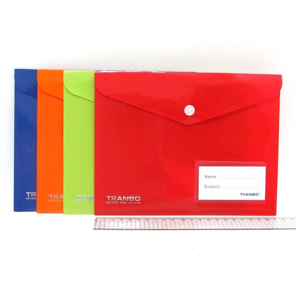Папка-конверт з кнопкою A5 (17*22см) Standart 25S, 3616-А5