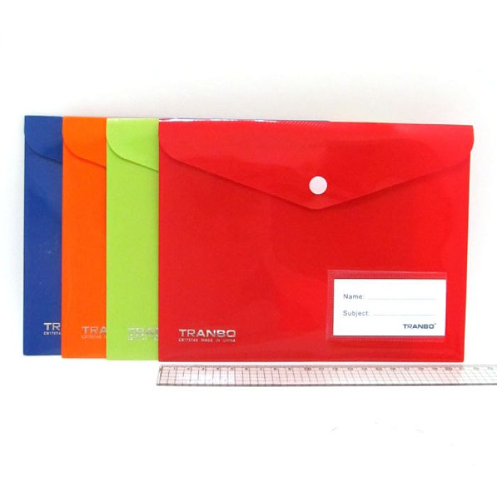Папка-конверт з кнопкою A5 (17*22см) Standart 25S, 3616-А5
