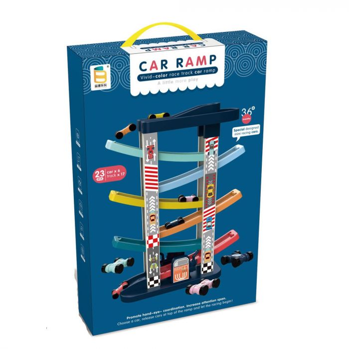 Дитяча іграшка автотрек швидкісний трамплін 868-87